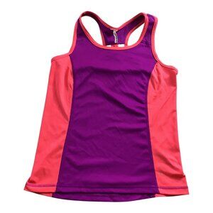 Danskin Now Girls Athletic Tank Top L 10-12 Drimore Sleeveless‎ Activewear
